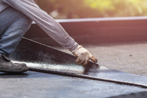 Professional Basement Waterproofing technician working in Hazel Green, AL